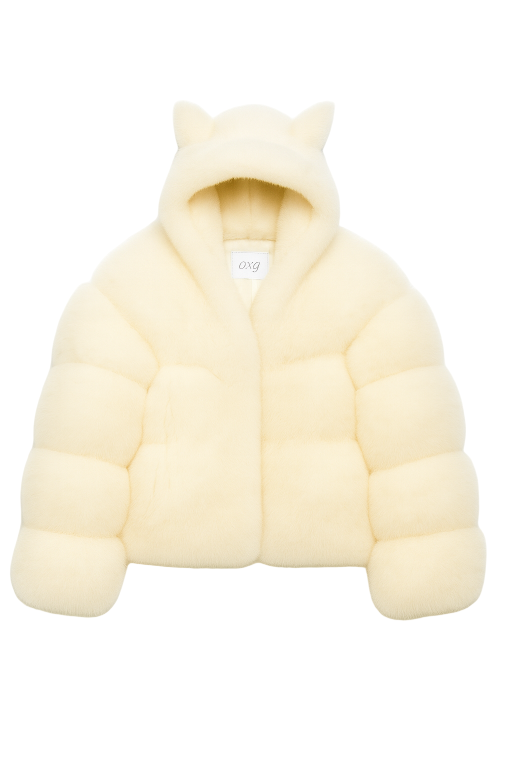 LADIES LAMB-EAR FUR COAT